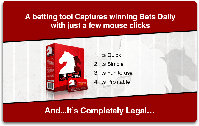 legal thefollower3 Who Say’s We Can’t Bet on Winning Horses?